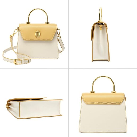 Mini Top Handle Satchel, Crossbody Shoulder Bag, H2077 - Picture 8 of 8